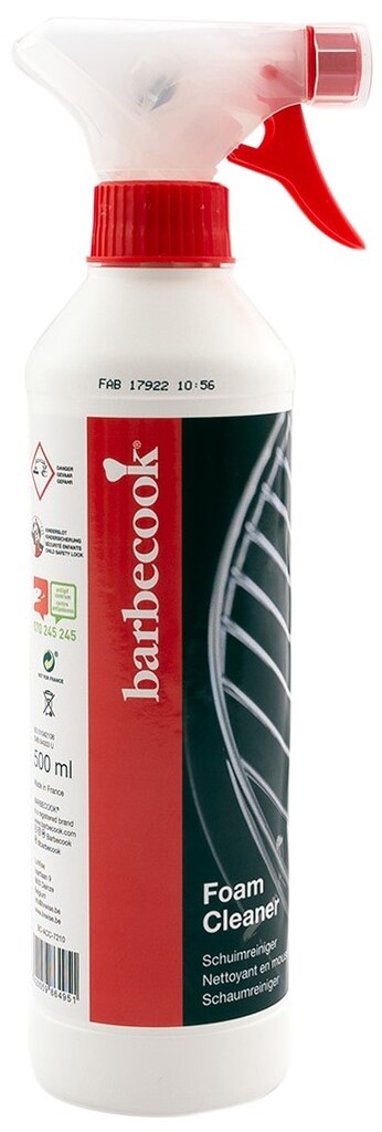 Mousse nettoyante pour barbecue 500 ml Mousse nettoyante pour barbecue 500 ml