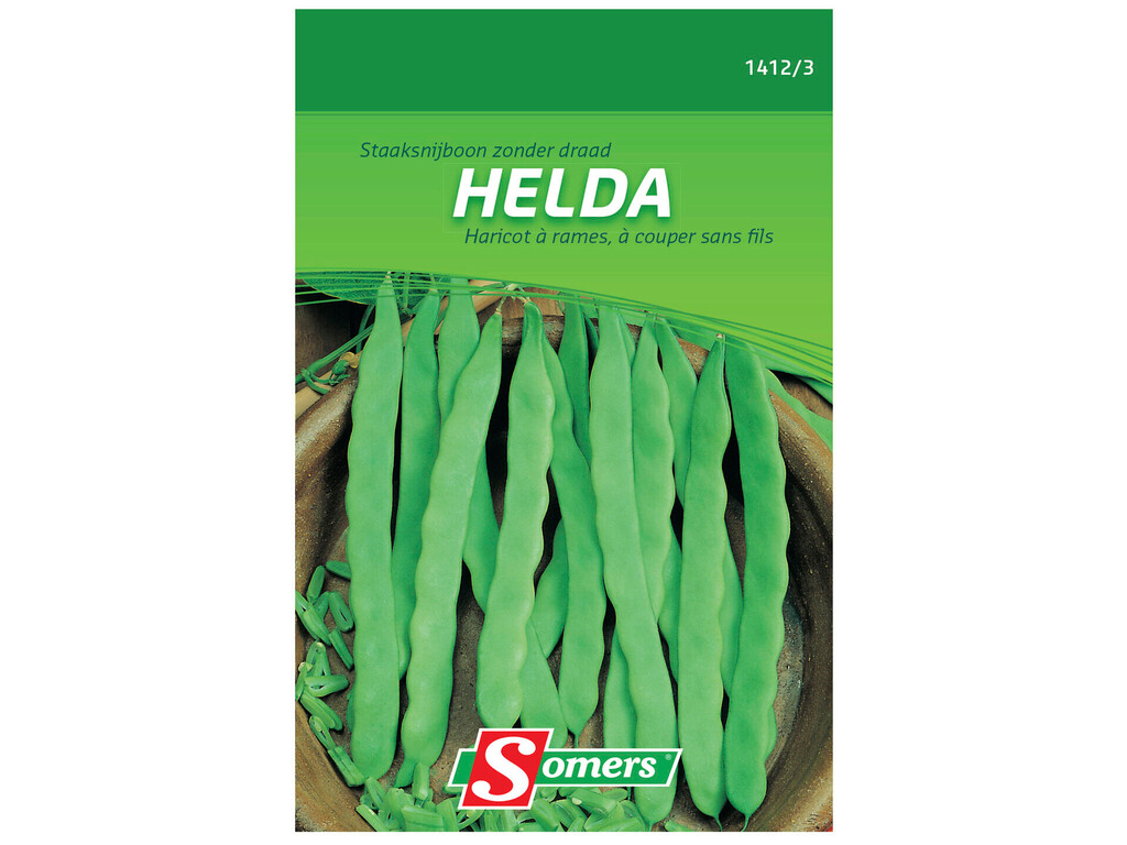 Haricot à rames à couper sans fils Helda 110g