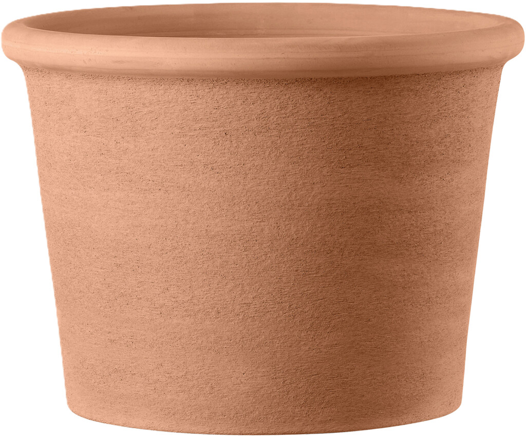 Bloempot Cilindro Bordato Primitivo wit 33cm