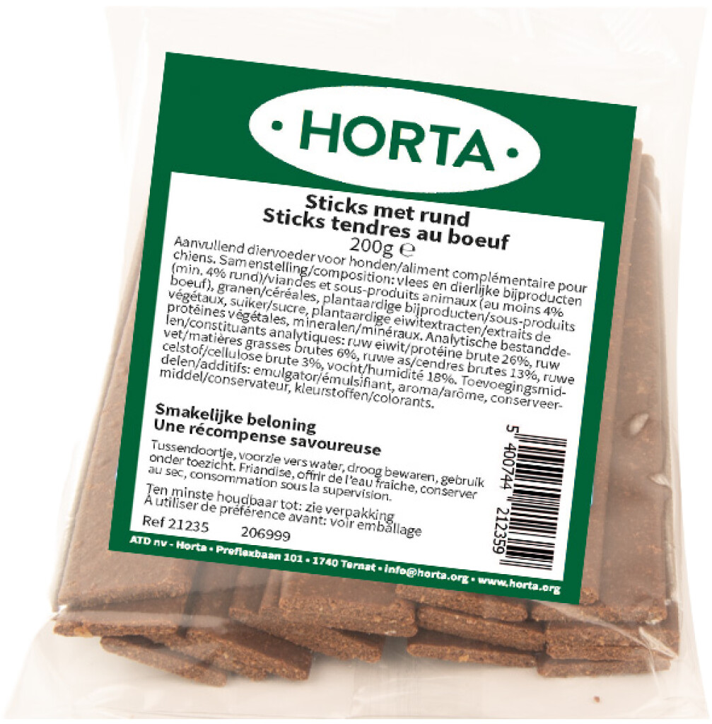 Sticks met rund 200g