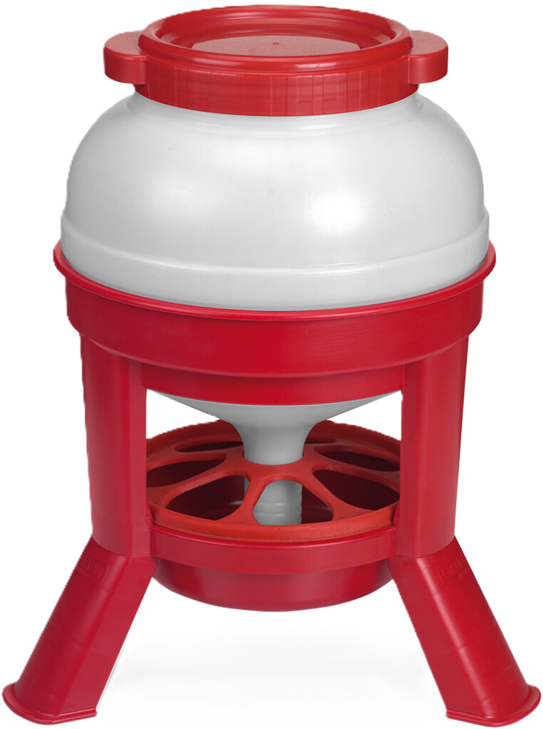 Voederreservoir polystyreen met voetjes 20L