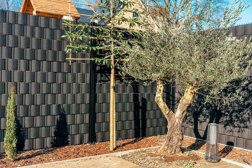 Ruban PVC anthracite en rouleau de 190,5 mm x 50 m