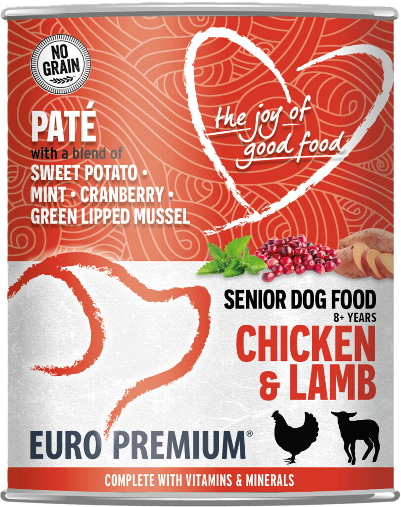 Paté senior chicken & lamb 400g