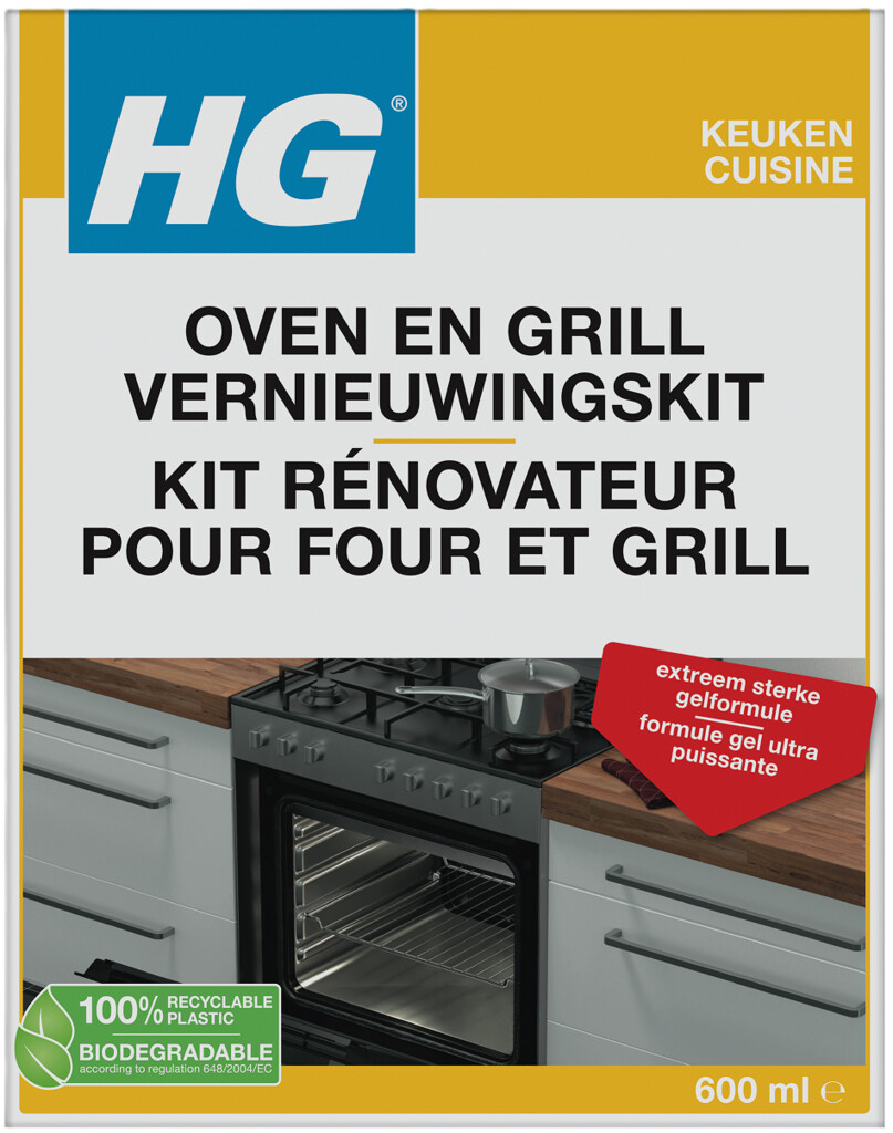 Oven en grill vernieuwingskit 600ml Oven en grill vernieuwingskit 600ml