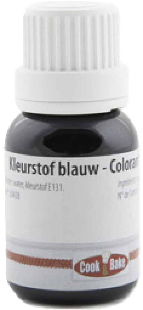 Levensmiddelenkleurstof blauw 20ml