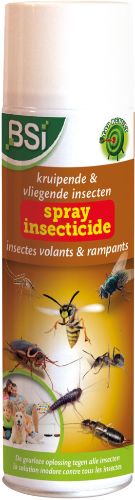 Solution écologique Insectes Nuisibles BSI - Stop Insectes - Volants Ou Rapants - 500l - Efficace A L Action Immédiate Et Rémanente - 9