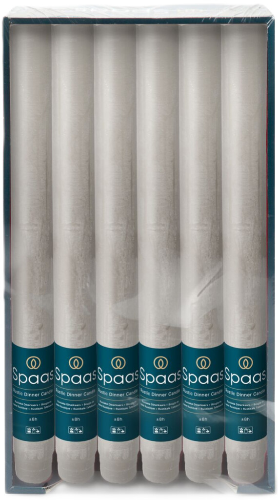 Bougie de table rustique