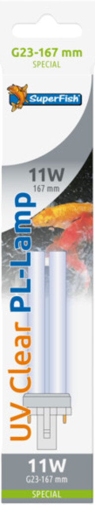 UV PL LAMP 11W G23-167MM SP