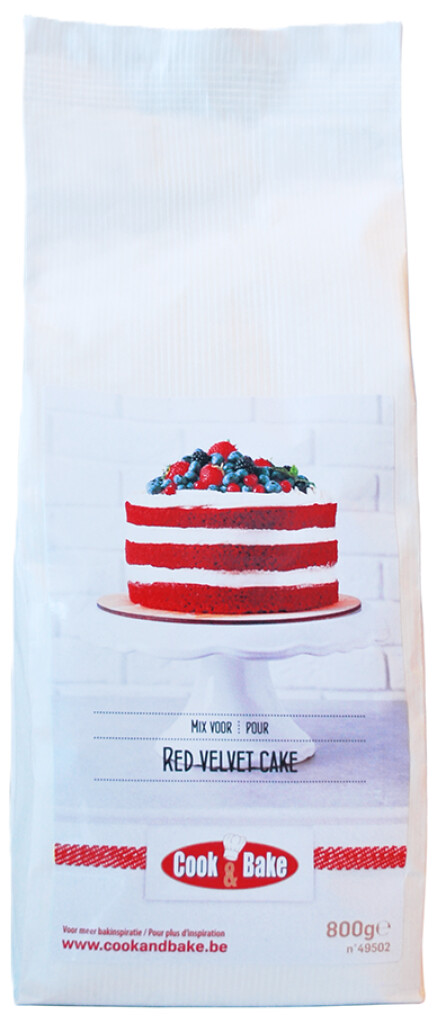 Mix pour cake Red Velvet 800g