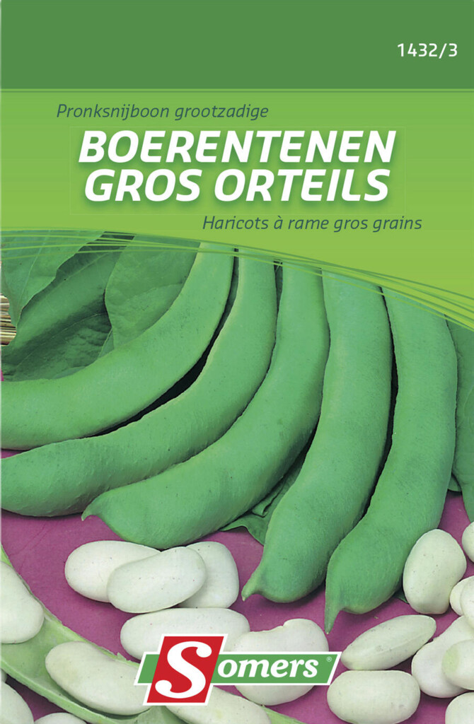 Haricots à Rame Gros grains Gros orteils 80g