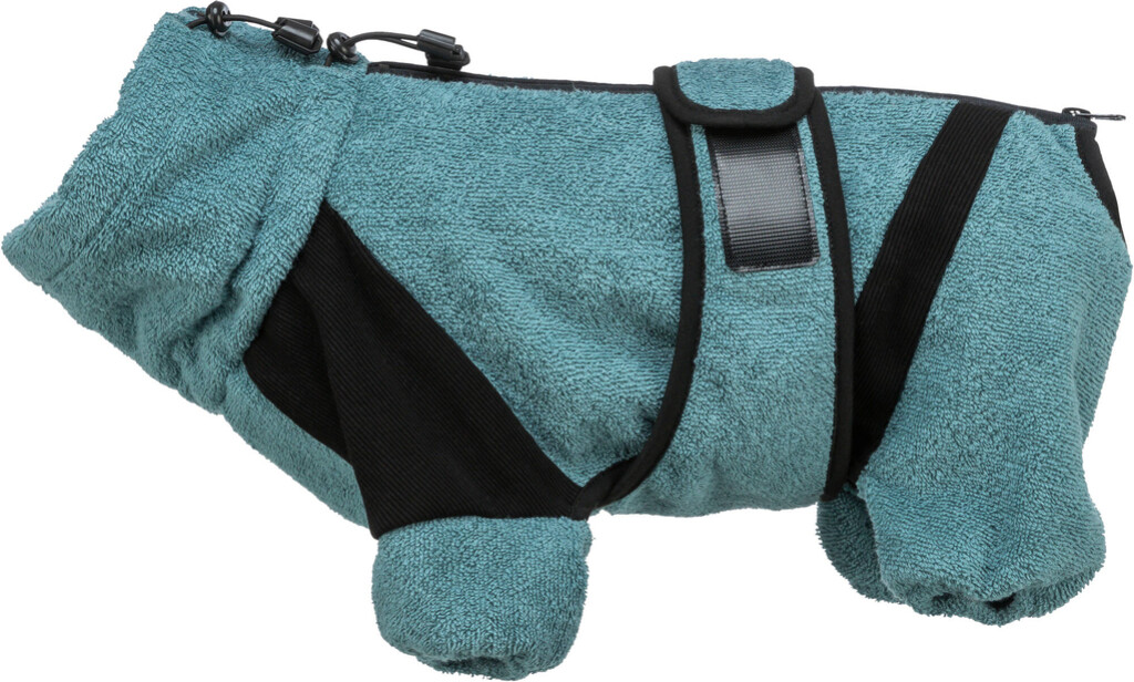 Bad- en huisoverall voor honden, badstof XS Bad- en huisoverall voor honden, badstof M-L