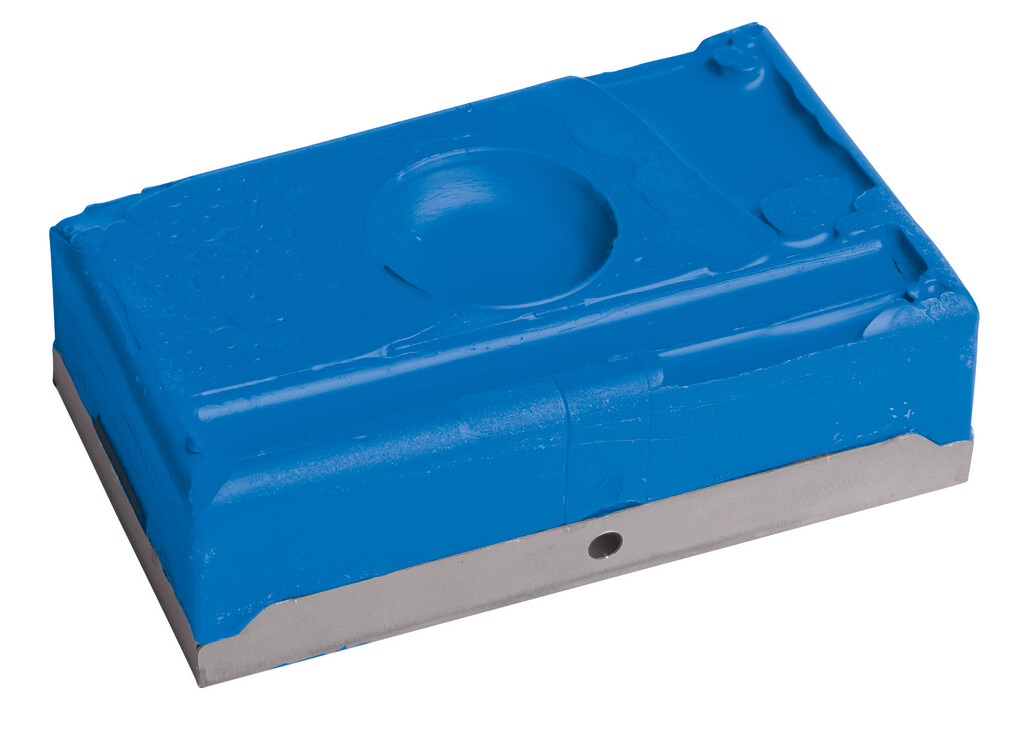 Blok was voor bokspringgerei, blauw Blok was voor bokspringgerei, blauw