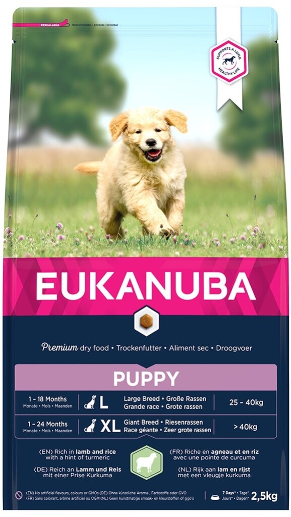 Puppy & Junior Lamb & Rice 2,5kg