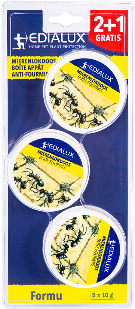 Formu mier lokdoos ca. 3x10 g