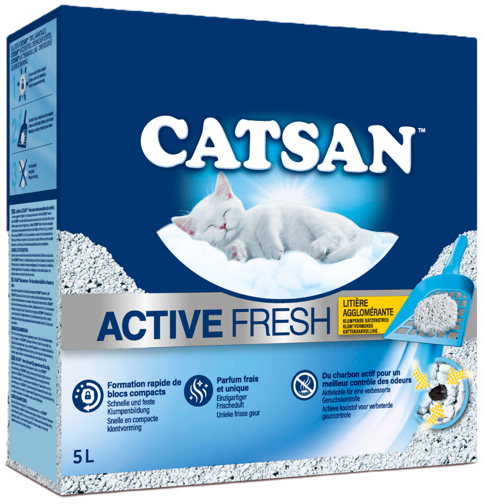 Kattenbakvulling Active Fresh 5L