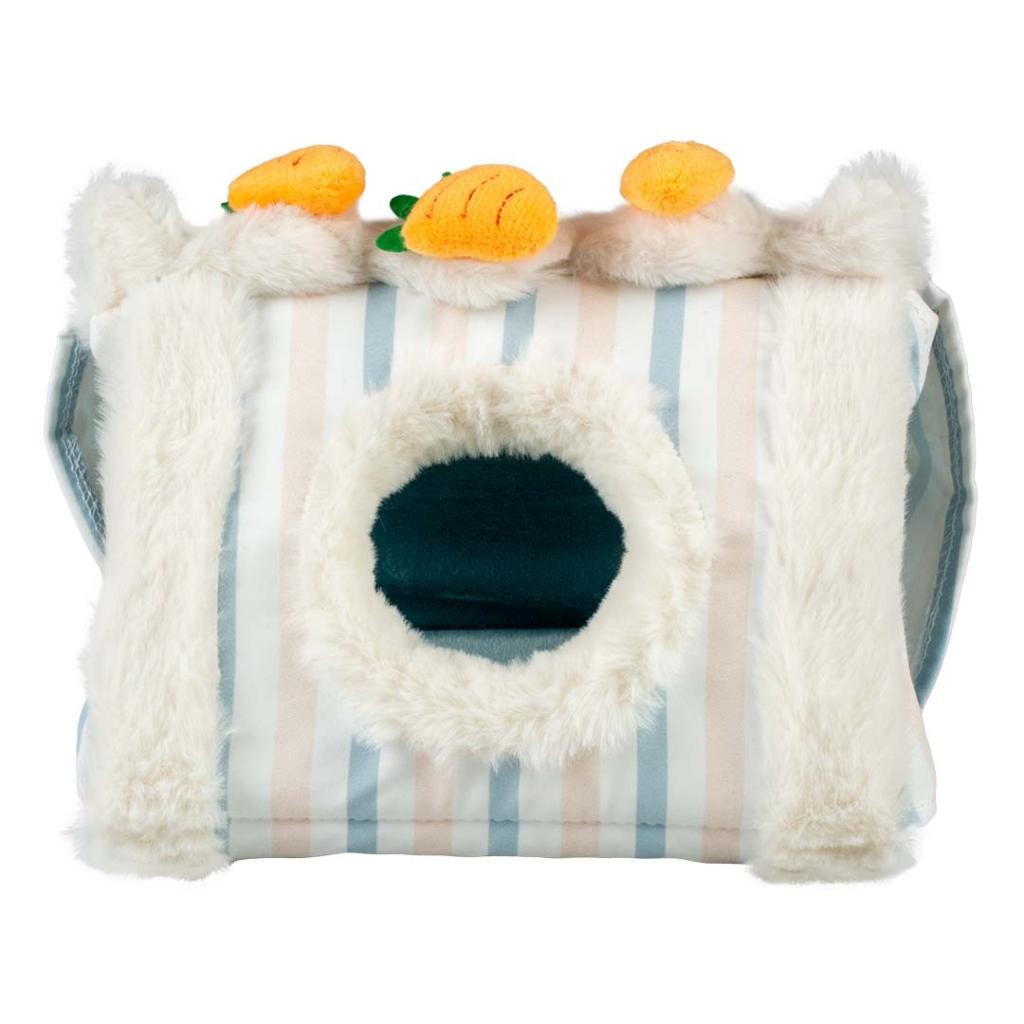 Striped triangel huis pluche S meerkleurig