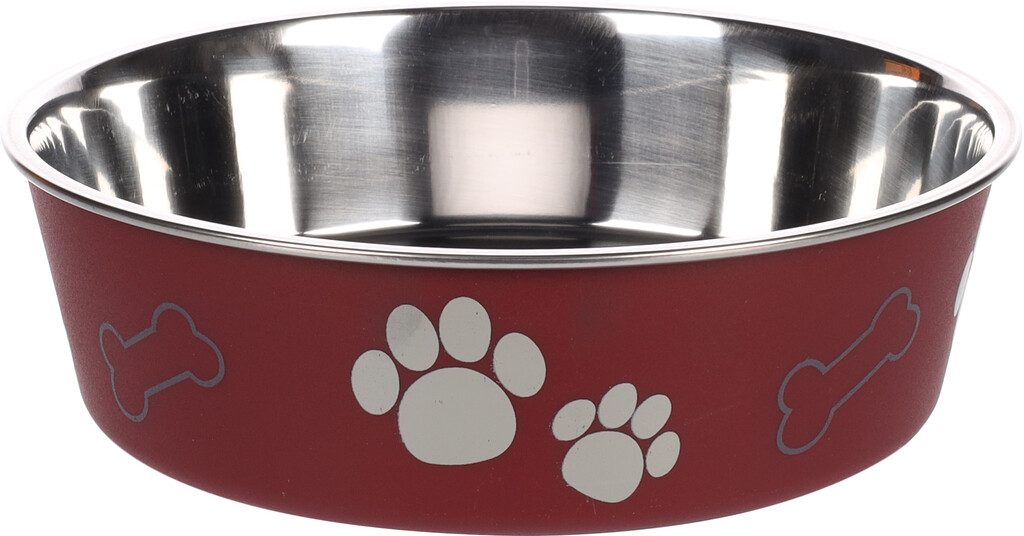 Gamelle pour la nourriture et l'eau Kena rouge ⌀ 17cm Gamelle pour la nourriture et l'eau Kena rouge ⌀ 17cm