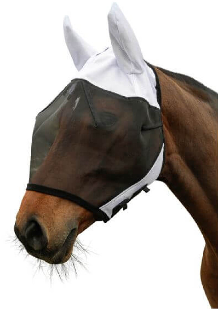 Vliegenmasker SuperFly incl. oorbescherming, Pony
