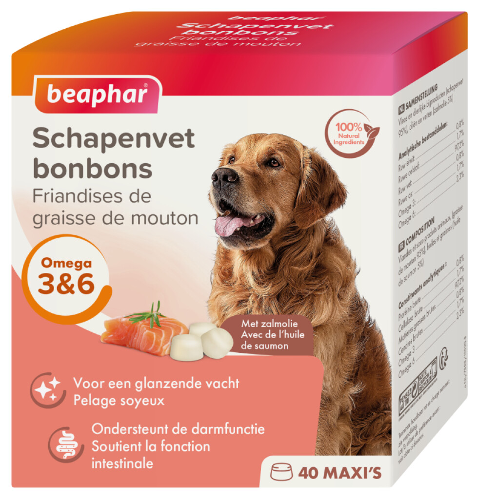 Schapenvet bonbons zalm 245g