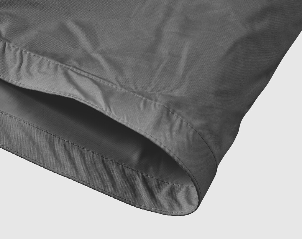 Voile d'ombrage imperméable Dreamsail, triangle, 5,0 x 5,0 x 5,0 m, Gris.