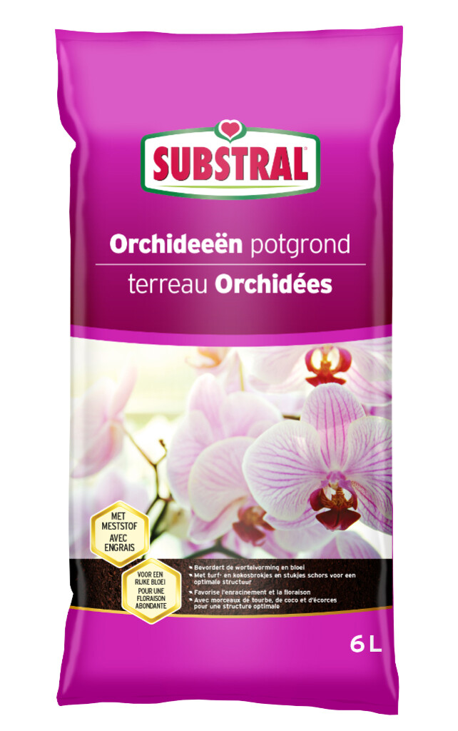SOLABIOL TERORC6 Terreau Pour Orchidées 6L - Substrat Aéré Et Nutritif Pour Phalaenopsis Et Autres Variétés