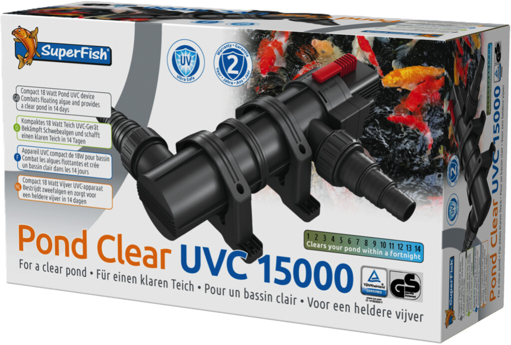 Pond Clear UVC 15000 18W