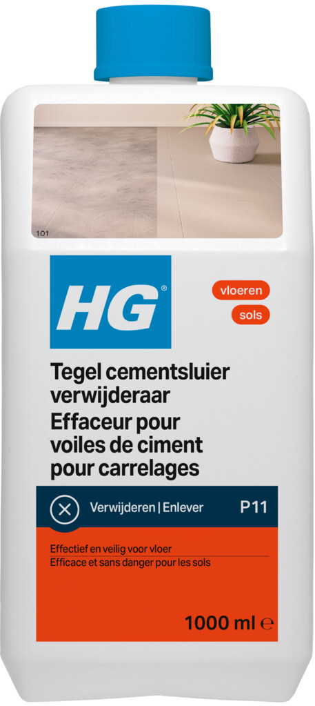 Tegel cementsluierverwijderaar (product 11) 1L