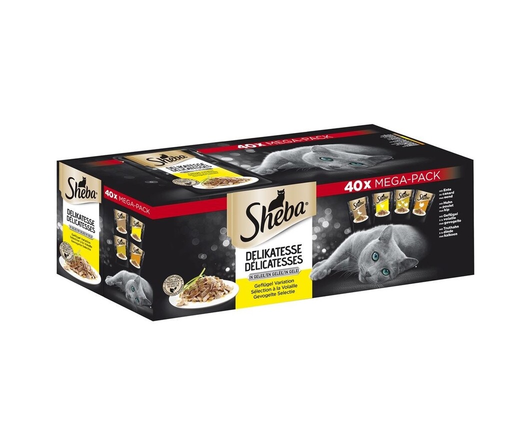 Délicatesses sélection à la volaille en gelée 40-pack