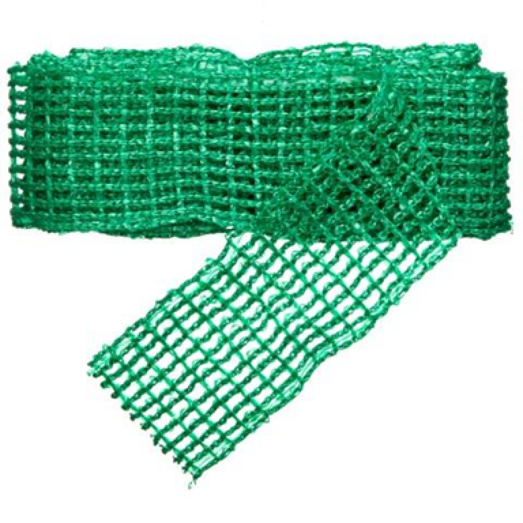 Groene plantensteunband van 2 m x 4 cm.