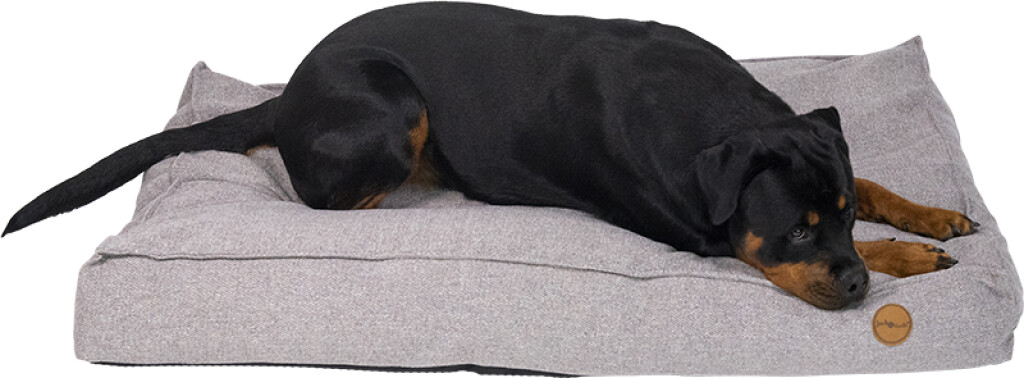 Lit Chien Orthepédique Hampton Gris Clair XL