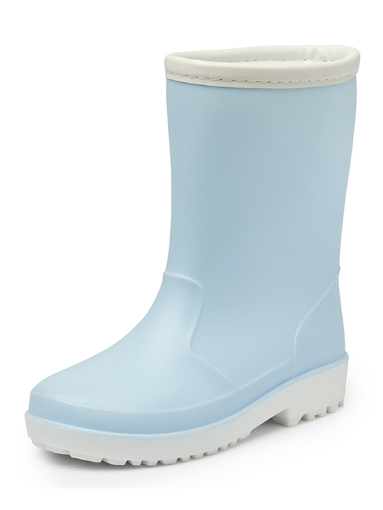 Bodi botte enfant fourré PVC bleu clair 30