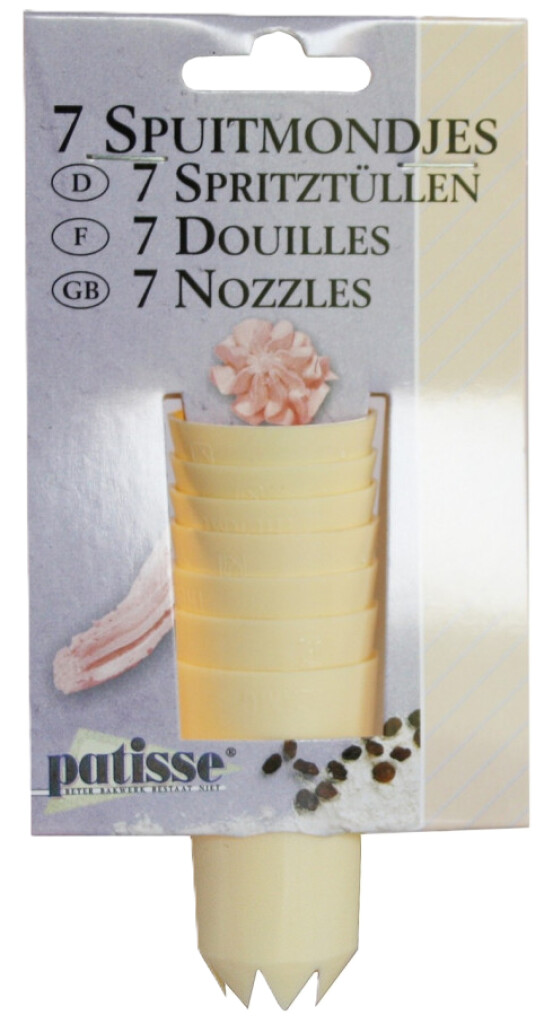 Spuitmondjes 7 stuks Spuitmondjes 7 stuks