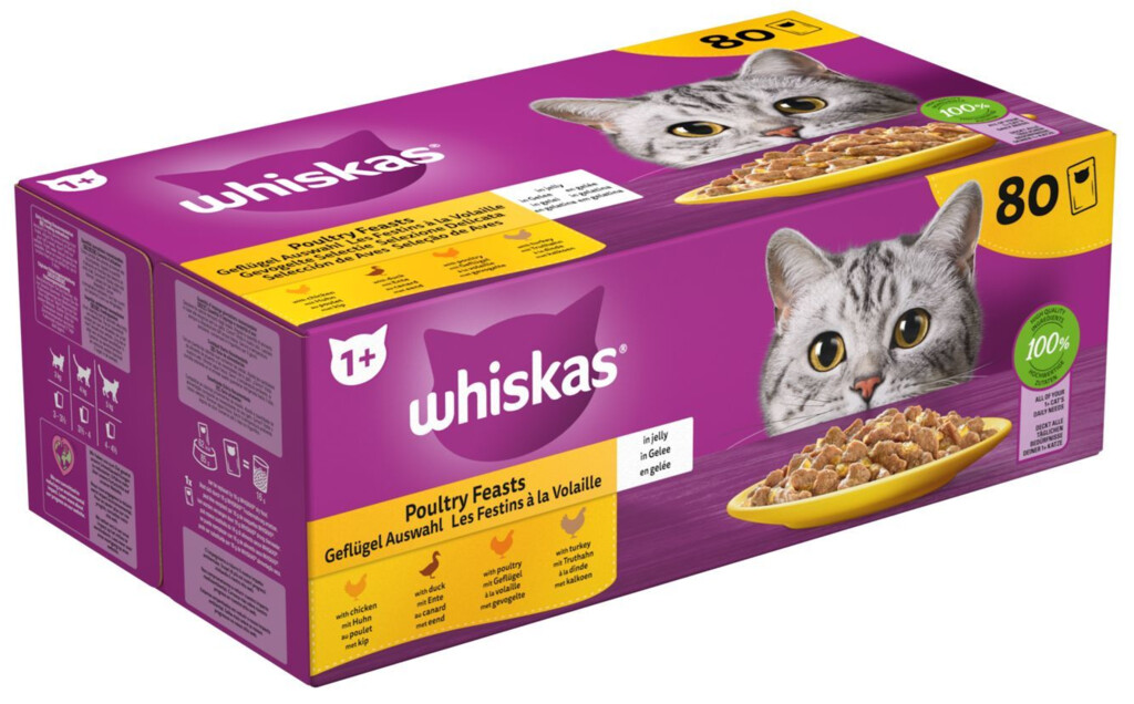 Adult Gevogelte selectie in gelei pouch 80x85g