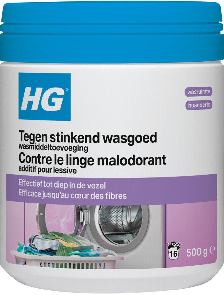 Tegen stinkend wasgoed wasmiddeltoevoeging 500g