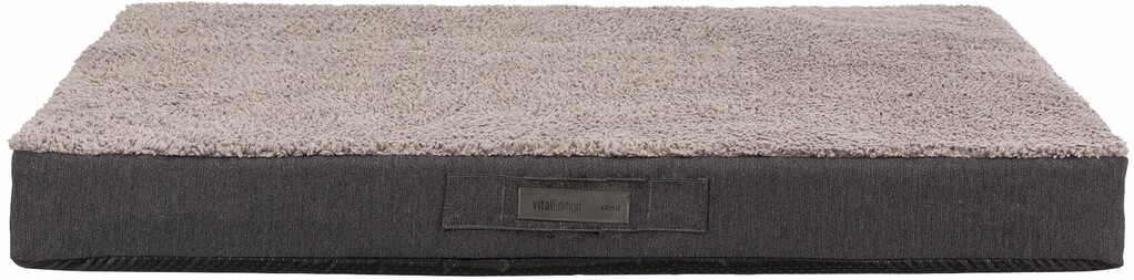 Vital matras Bendson donkergrijs/lichtgrijs 120x72cm Vital matras Bendson donkergrijs/lichtgrijs 120x72cm