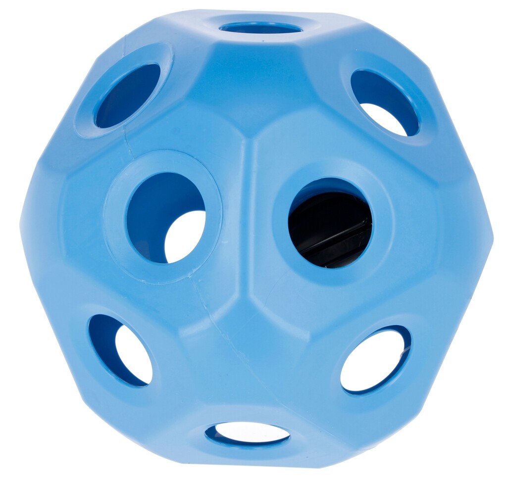 Voerspeelbal voor paarden blauw