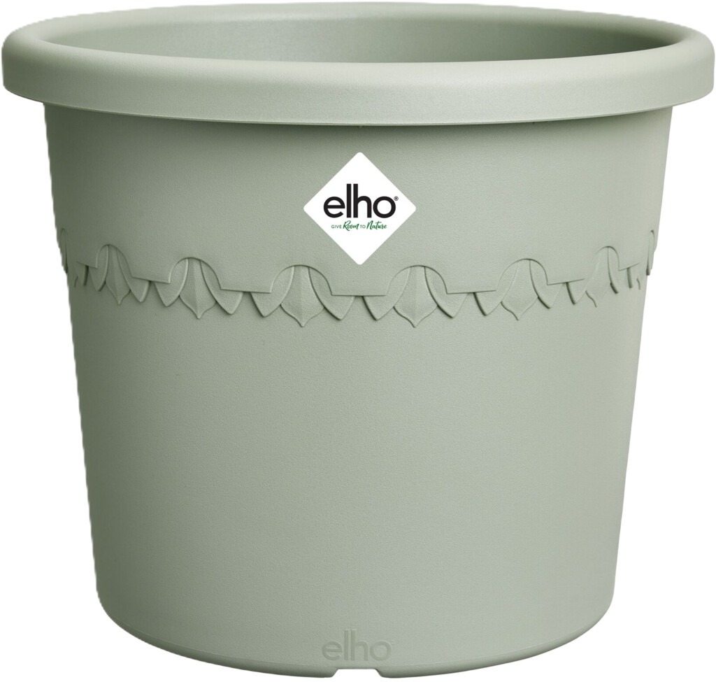 Pot de fleurs Algarve Cilindro 48cm vert thym Pot de fleurs Algarve Cilindro 48cm vert thym