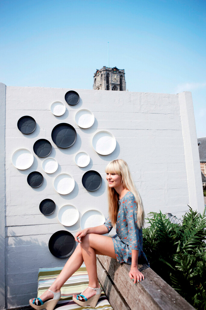 Loft Urban Soucoupe Ronde 21cm blanc