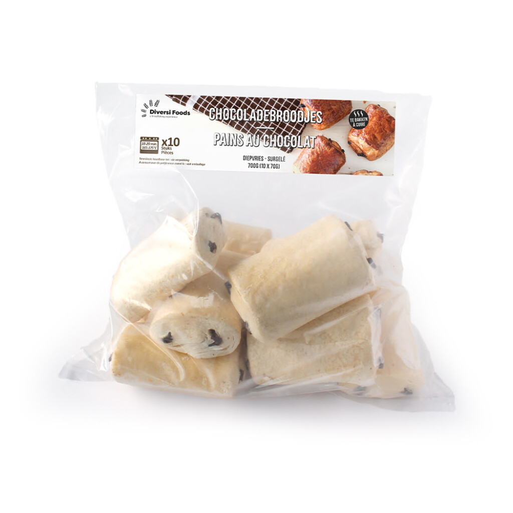 Chocoladekoek met boter - 10 stuks van 70g