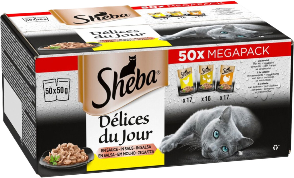 Délices du jour volaille en sauce pack 50x50g - Jusqu'à épuisement des stocks