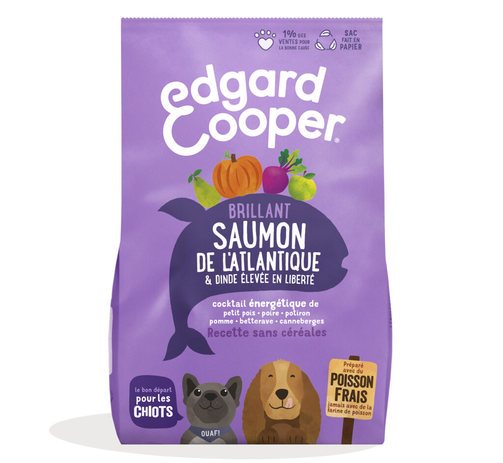 Verse atlantische zalm & scharrelkalkoen 700g - puppy