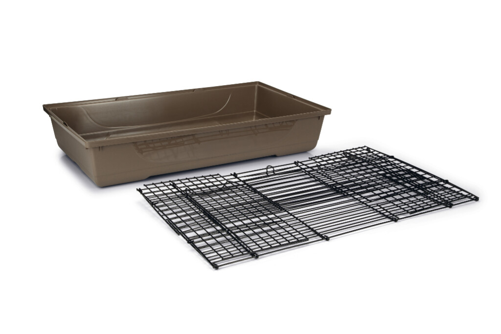 Cage Baldo moka 120x59x46 cm