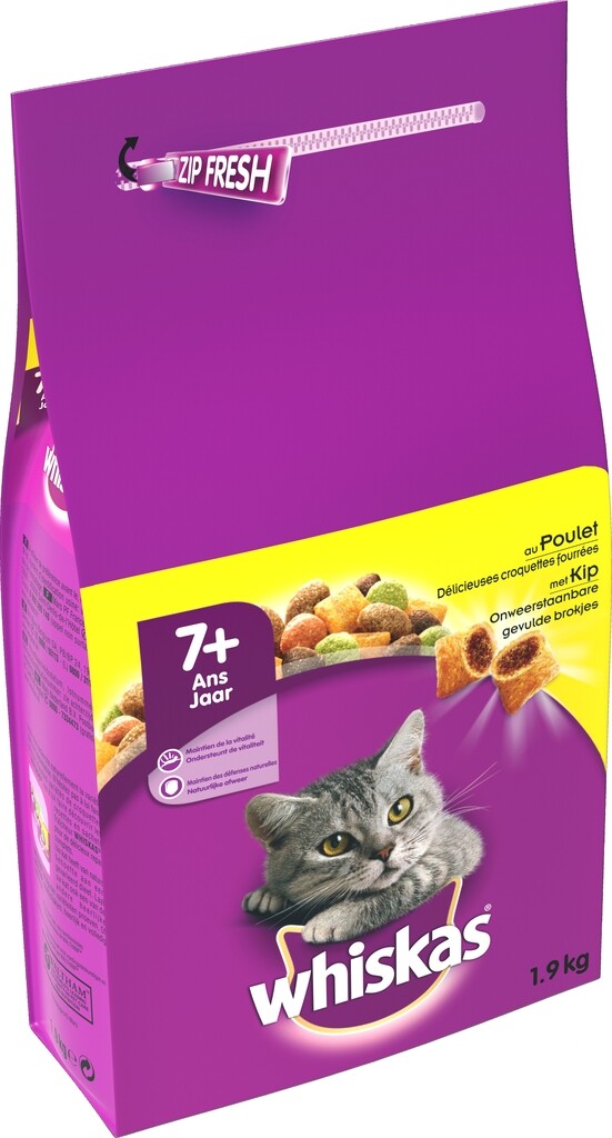 Croquettes Senior poulet 1,9kg