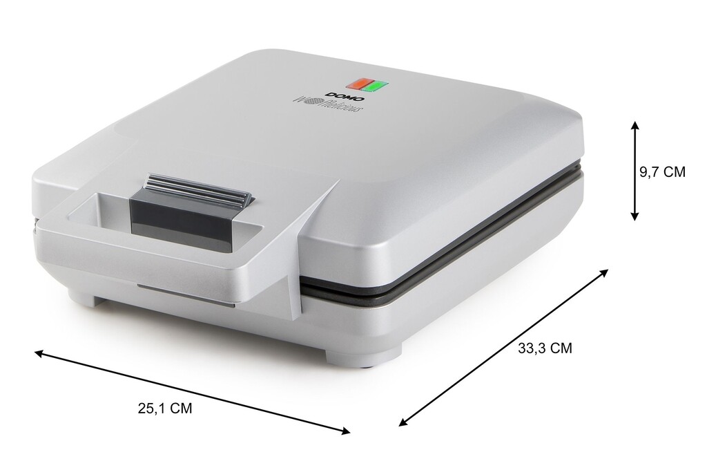 Gaufrier 'Wafflelicious' - pour 4 gaufres rondes