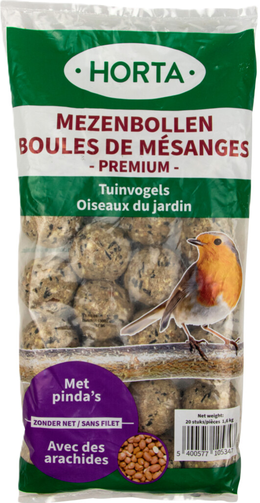 Boules de graisse premium arachides 20 pièces