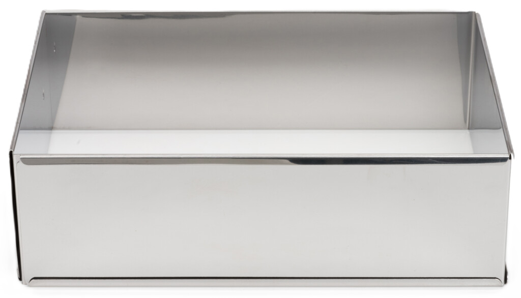 Bakring inox rechthoek hoog verstelbaar Bakring inox rechthoek hoog verstelbaar