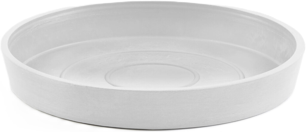 Saucer Round 25 Pure White