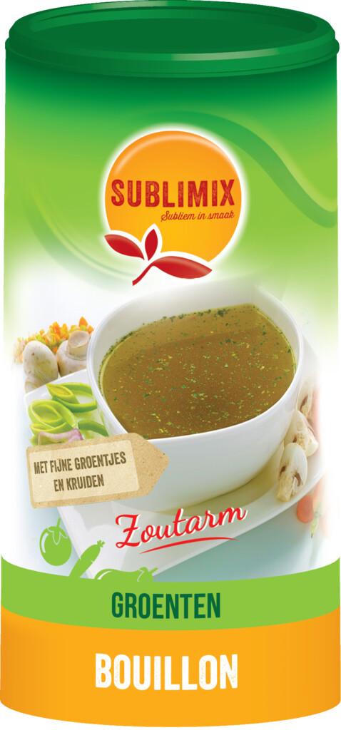 Bouillon de légumes pauvre en sel 260g