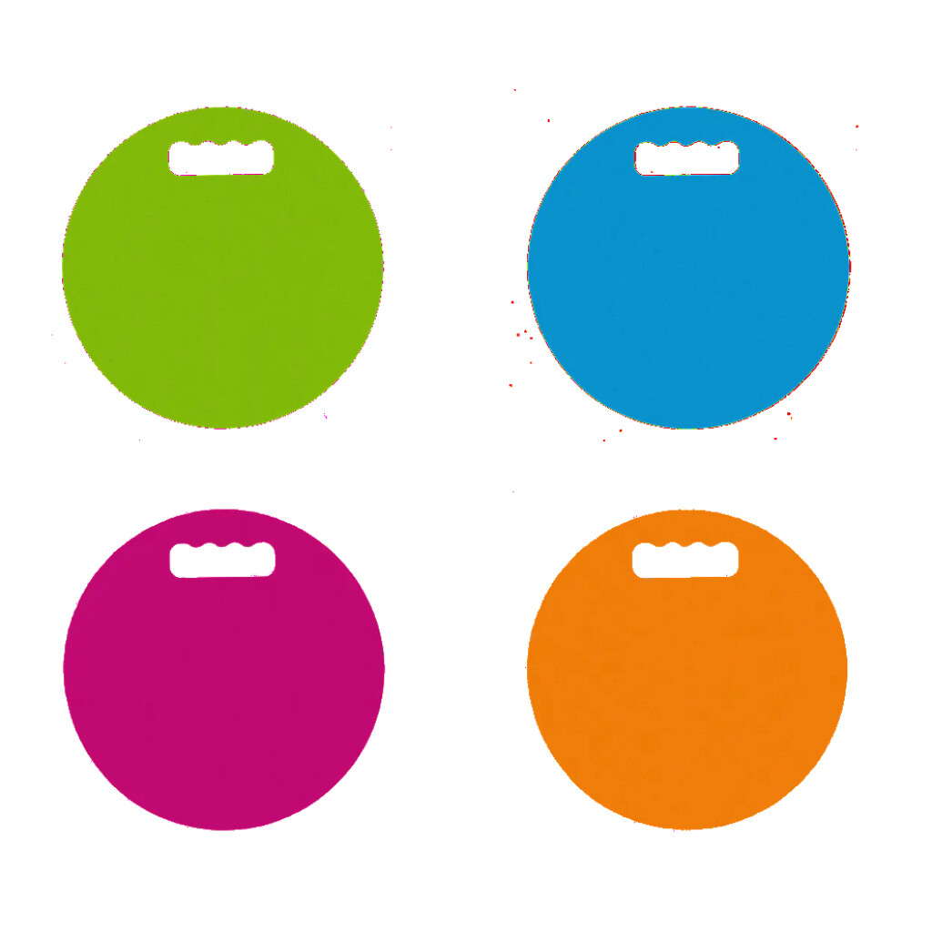 Kinderknielkussen assortiment van 4 kleuren