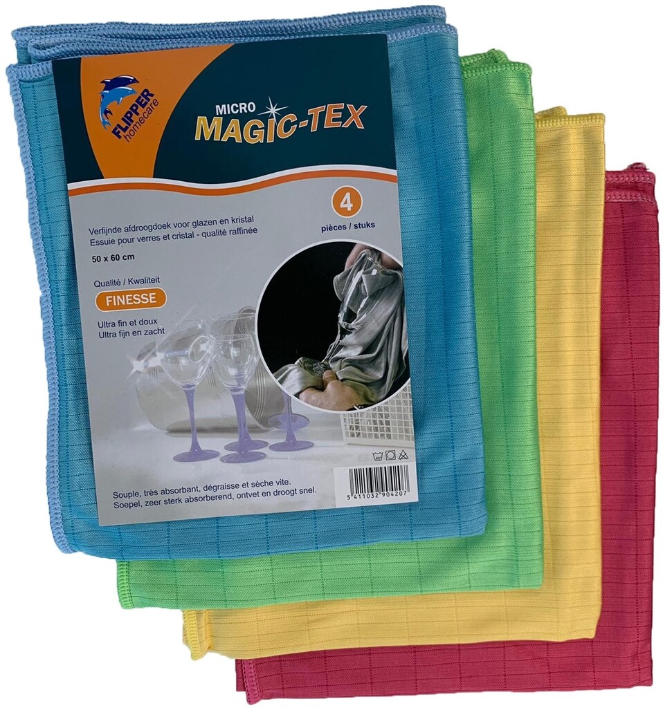 Microtex finesse 50x60cm sachet 4p assorti